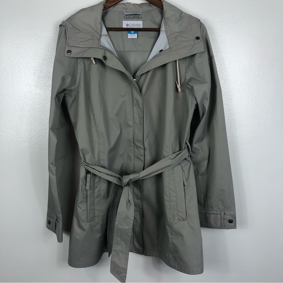 Columbia Gray Trench Coat - Picture 1 of 16